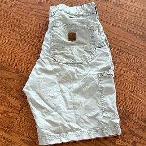 Carhartt Men's Light Gray Cargo Shorts